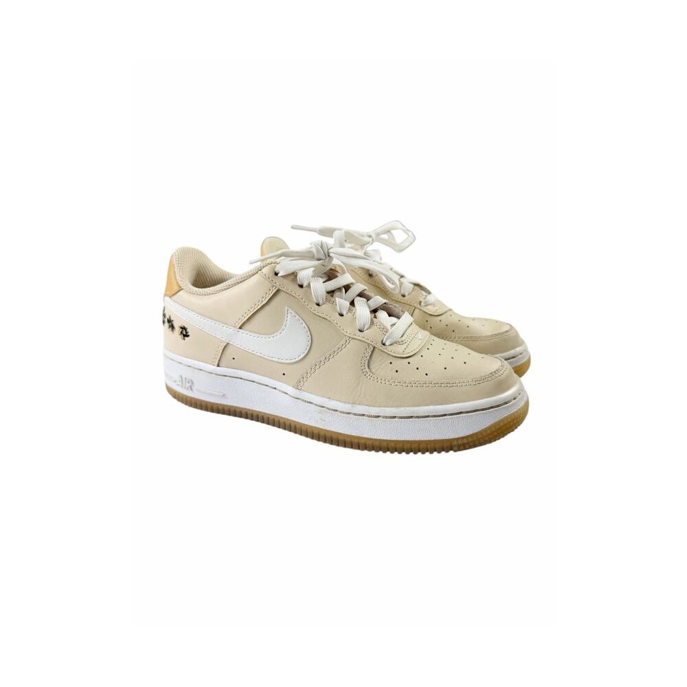 Nike Air Force 1 Low SE Floral Sanddrift Sneakers 4.5 Kids Women’s 6